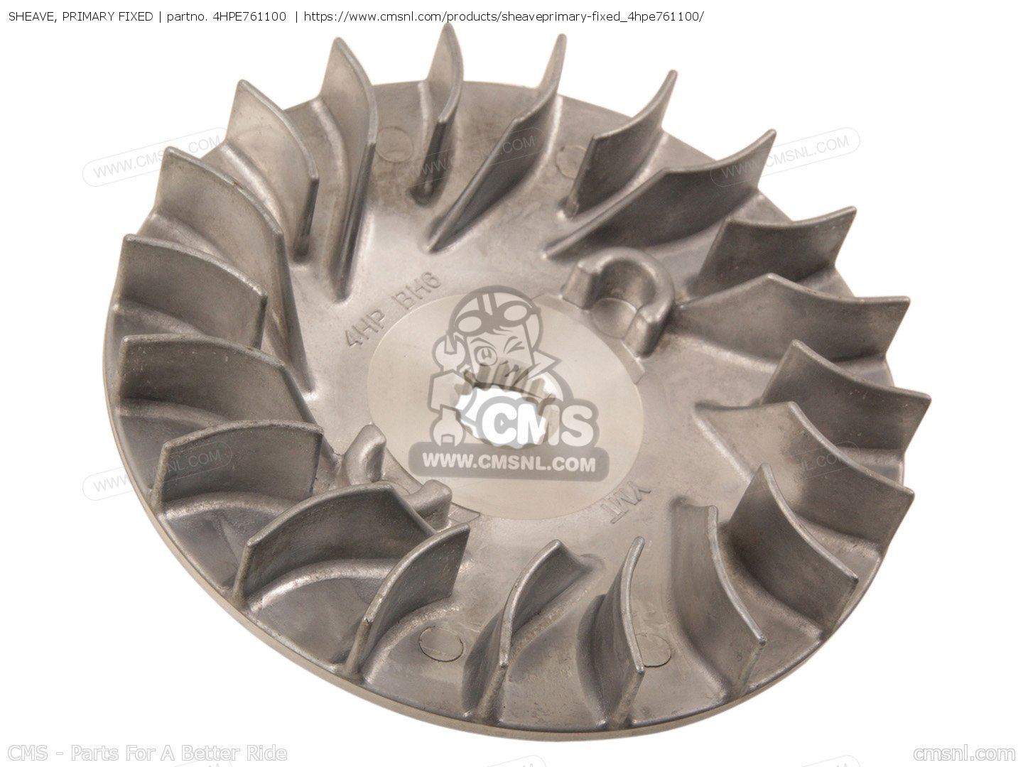 パイプ 4HPE761100: SHEAVE, PRIMARY FIXED Yamaha - buy the 4HP-E7611-00-00