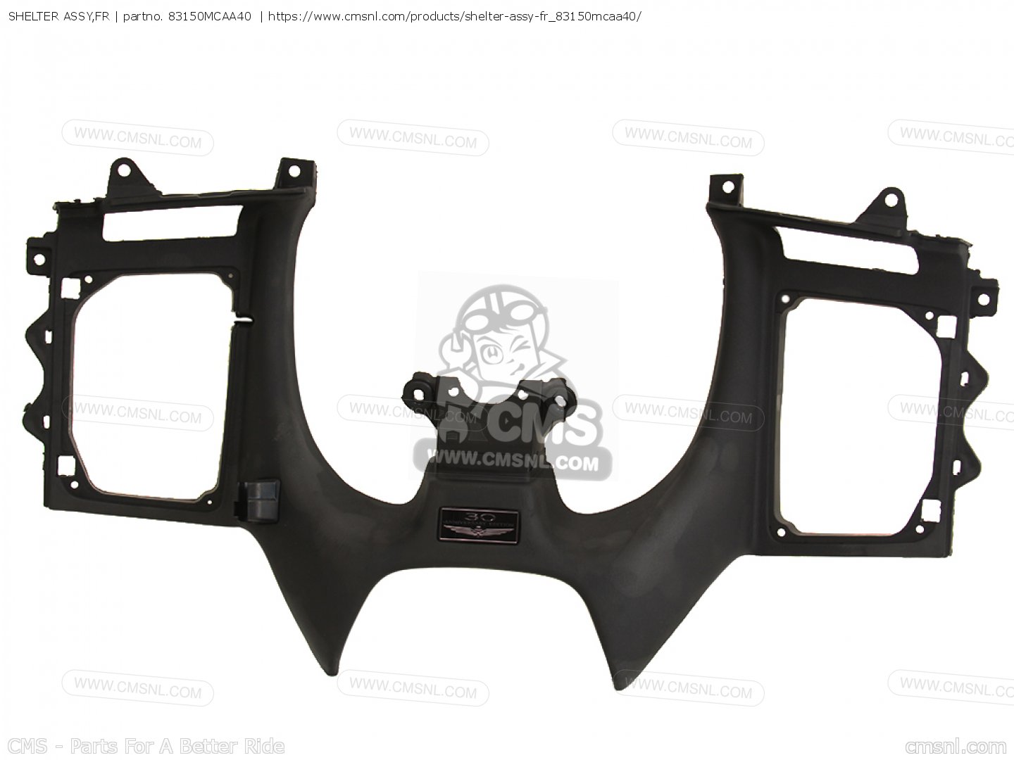 TYPE1 車用品・バイク用品 HONDA ホンダ純正部品 SHELTER ASSY,FR