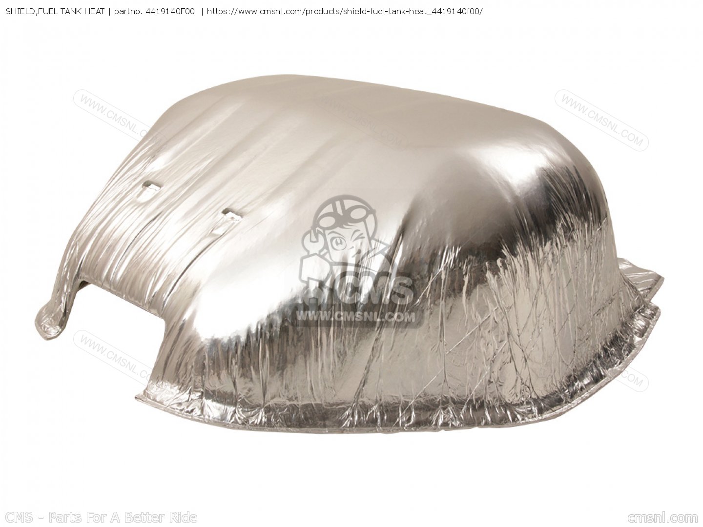 SHIELD,FUEL TANK HEAT for GSXR750 2000 (Y) USA (E03) order at CMSNL