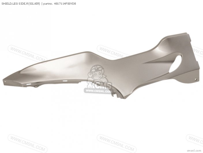 4817114F00YD8: Shield,leg Side,r(silver) Suzuki - buy the 48171-14F00 ...