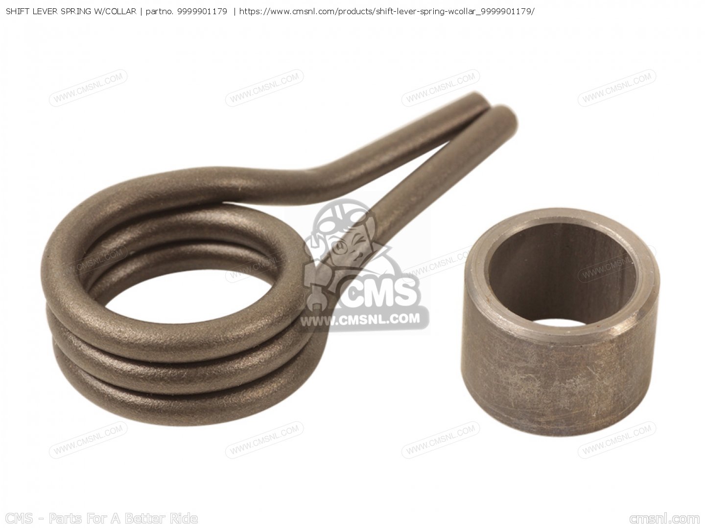 SHIFT LEVER SPRING W/COLLAR for XJ650 MAXIM 1980 (A) USA order at CMSNL