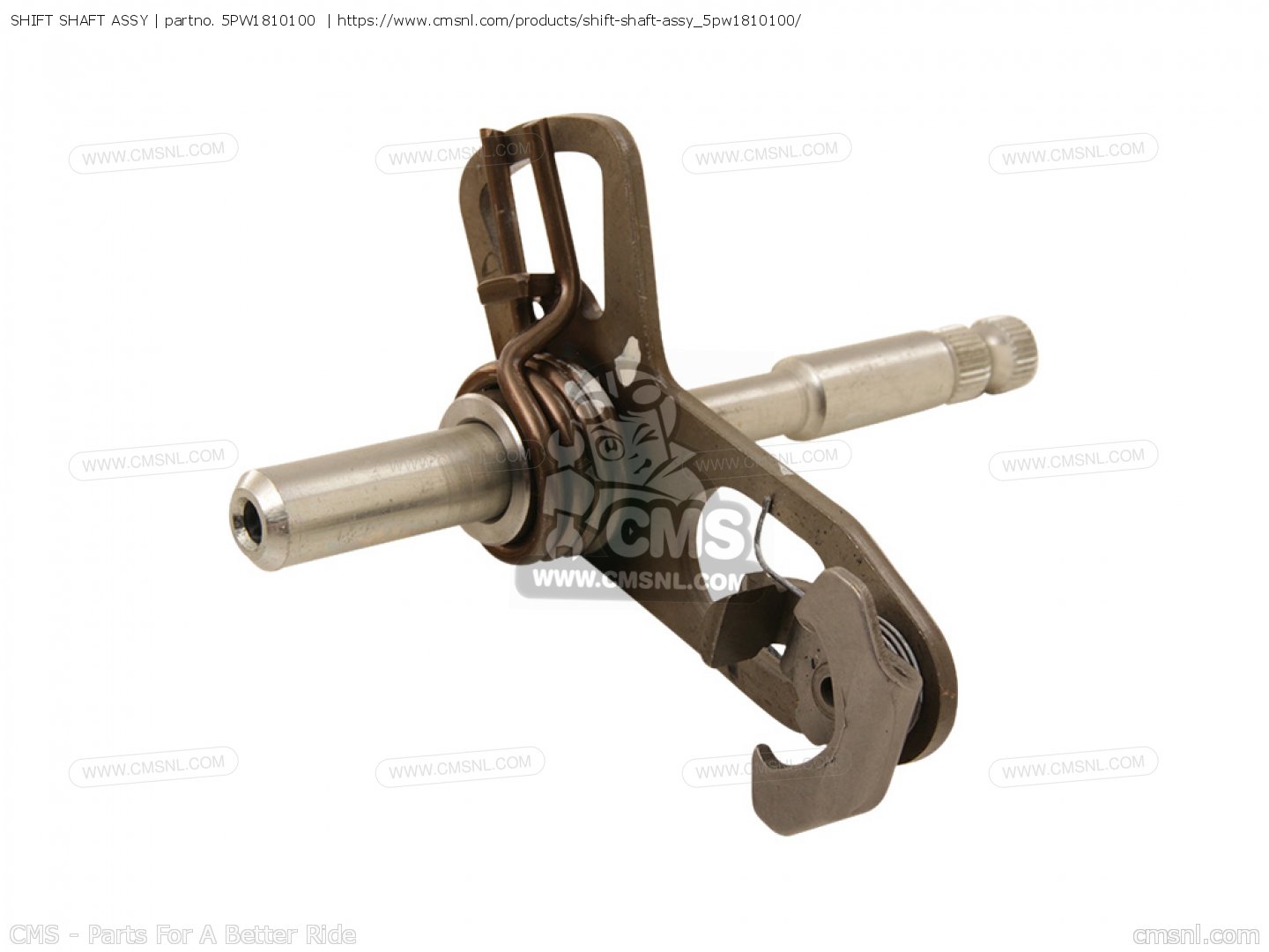 5PW1810100 Shift Shaft Assy Yamaha buy the 5PW181010000 at CMSNL