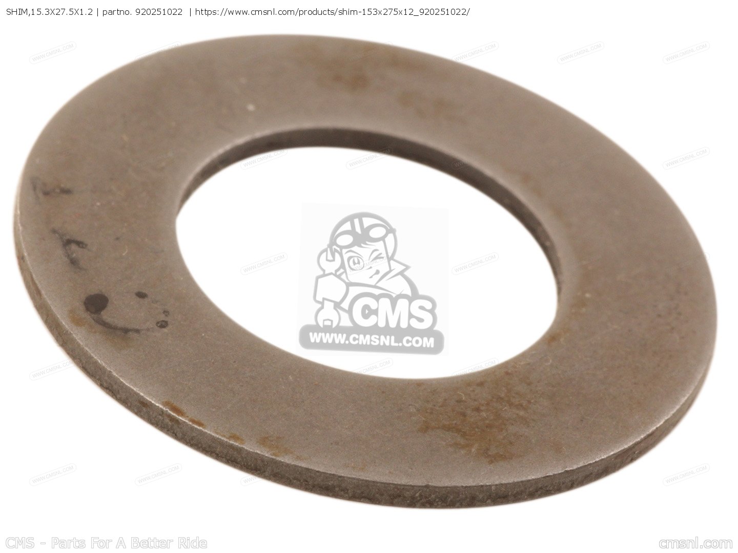 SHIM,15.3X27.5X1.20 for ZX750A1 1983 EUROPE UK FR IT NR SD ST - order ...