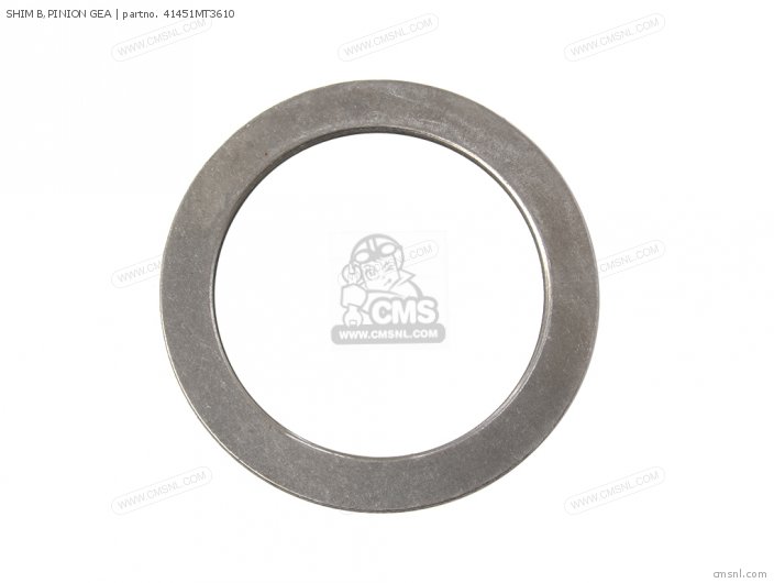 Honda SHIM B,PINION GEA 41451MT3610 Honda SHIM B,PINION GEA 41451MT3610