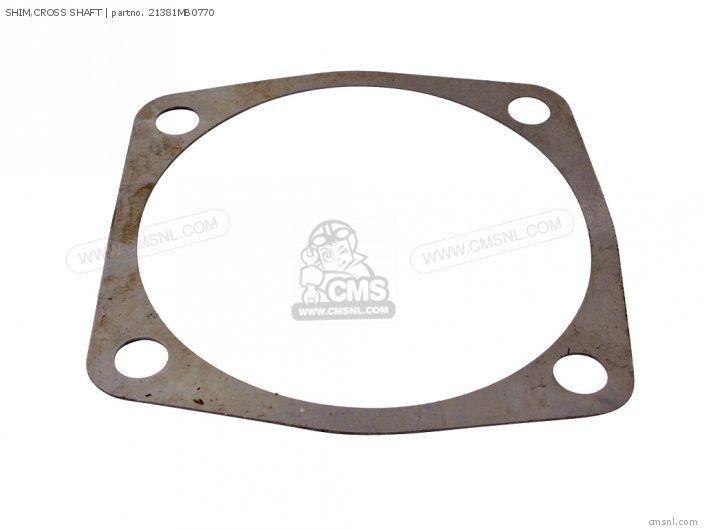 Honda SHIM,CROSS SHAFT 21381MB0770