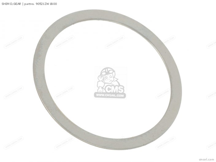 Honda SHIM D,GEAR 90521ZW1B00