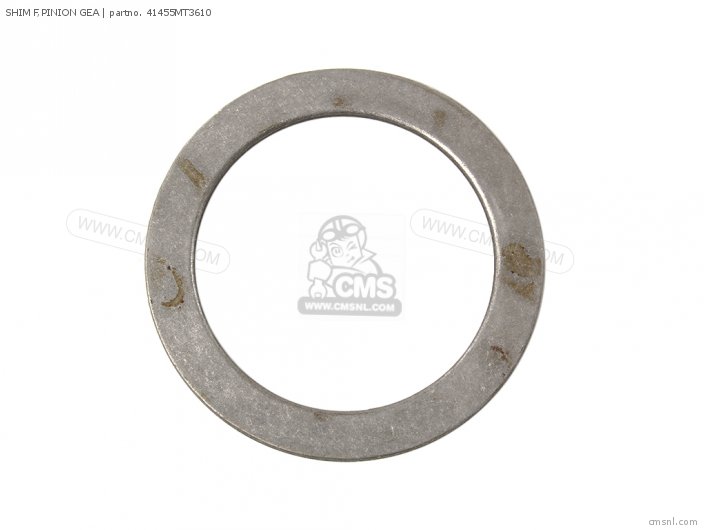 Honda SHIM F,PINION GEA 41455MT3610 Honda SHIM F,PINION GEA 41455MT3610