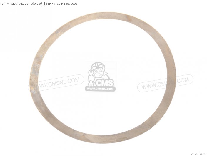 SHIM, GEAR ADJUST 3(0.080) SHIM, GEAR ADJUST 3(0.080)