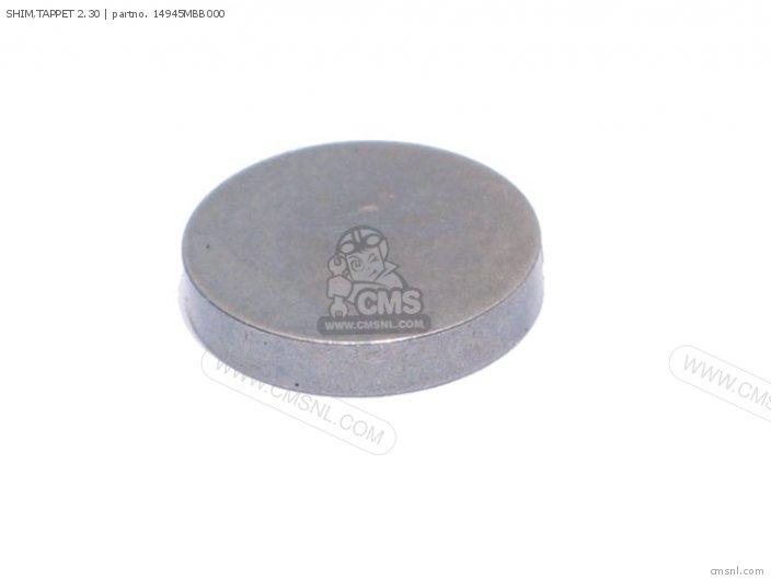 Honda SHIM,TAPPET 2.30 14945MBB000 Honda SHIM,TAPPET 2.30 14945MBB000