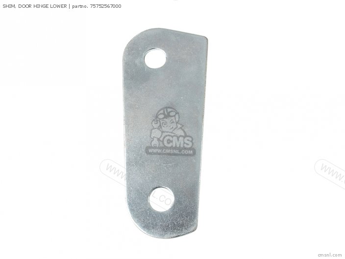 Honda SHIM, DOOR HINGE LOWER 75752567000