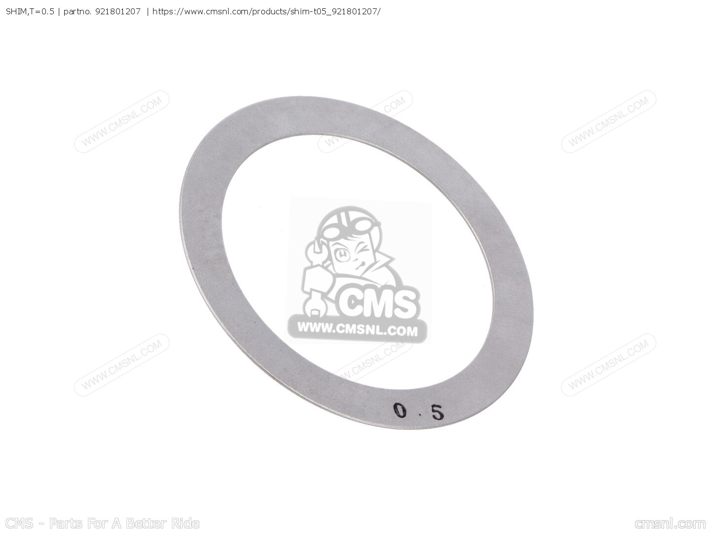 921801207：SHIM,T=0.5 Kawasaki - CMSNLで92180-1207を購入する。