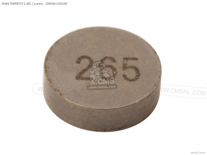 1289241C00265 Shim,tappet(t2.65) Suzuki buy the 1289241C00265 at