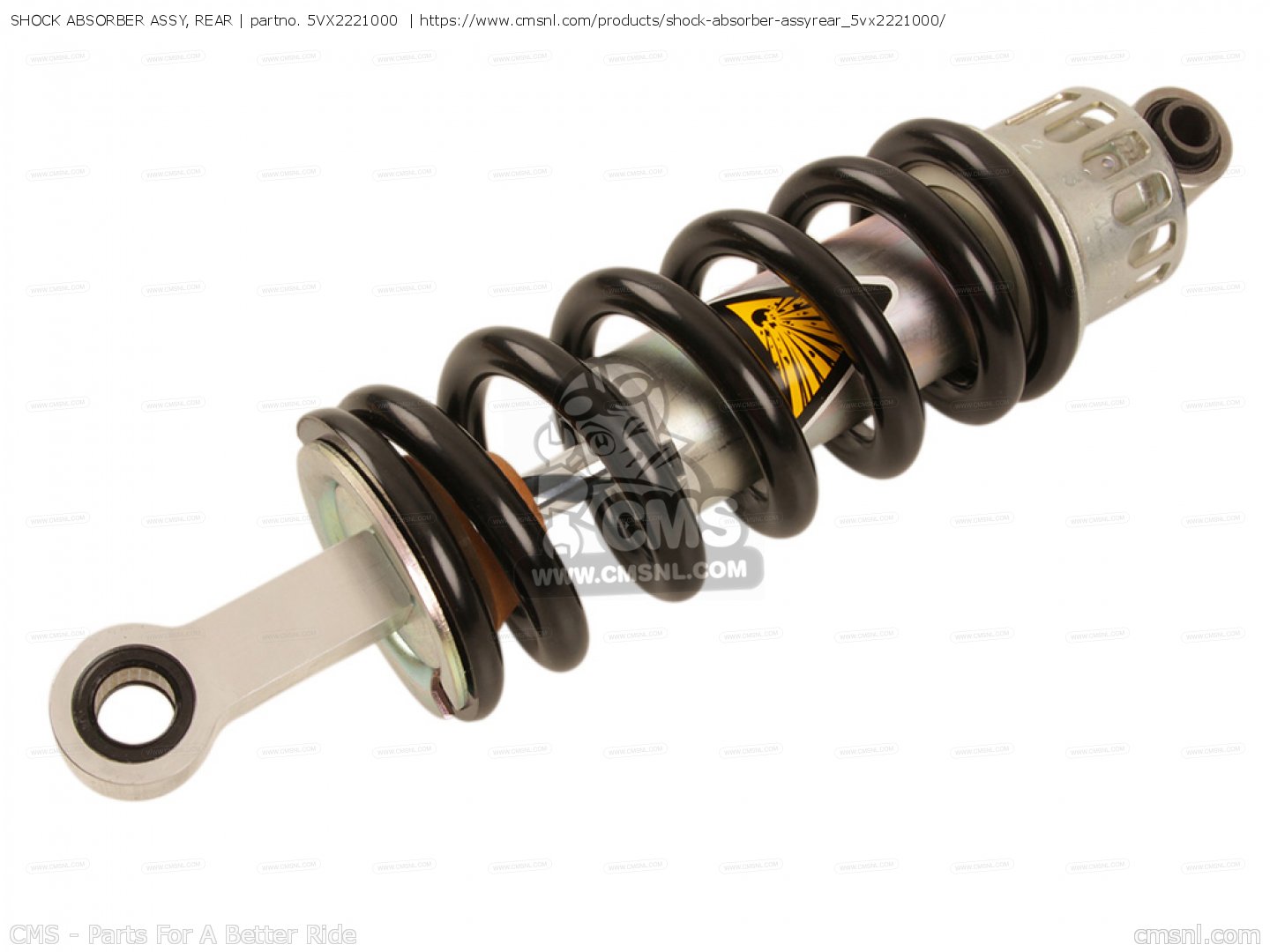 SHOCK ABSORBER ASSY, REAR for Yamaha - order at CMSNL SHOCK ABSORBER ASSY, REAR for Yamaha - order at CMSNL