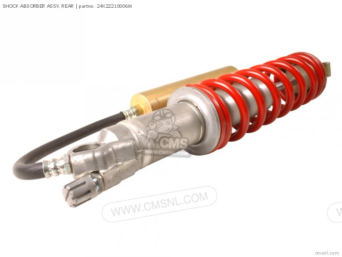 SHOCK ABSORBER ASSY, REAR for YZ125 OFFROAD 1983 (D) USA order at CMSNL
