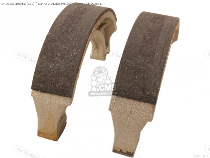 Suzuki SHOE SET,BRAKE (EBC) (NON O.E. ALTERNATIVE) (NAS) 6440038811P Suzuki SHOE SET,BRAKE (EBC) (NON O.E. ALTERNATIVE) (NAS) 6440038811P