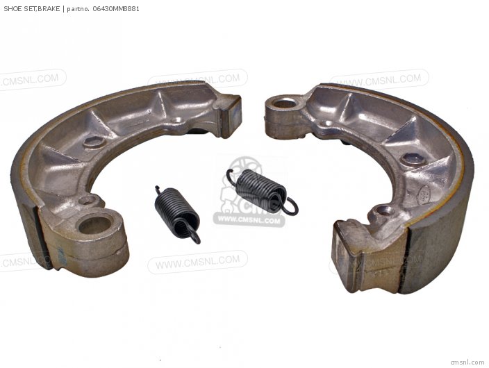 Honda SHOE SET,BRAKE (NAS) 06430MM8881 Honda SHOE SET,BRAKE (NAS) 06430MM8881