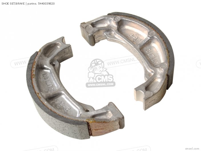 Suzuki SHOE SET,BRAKE (NAS) 5440039820