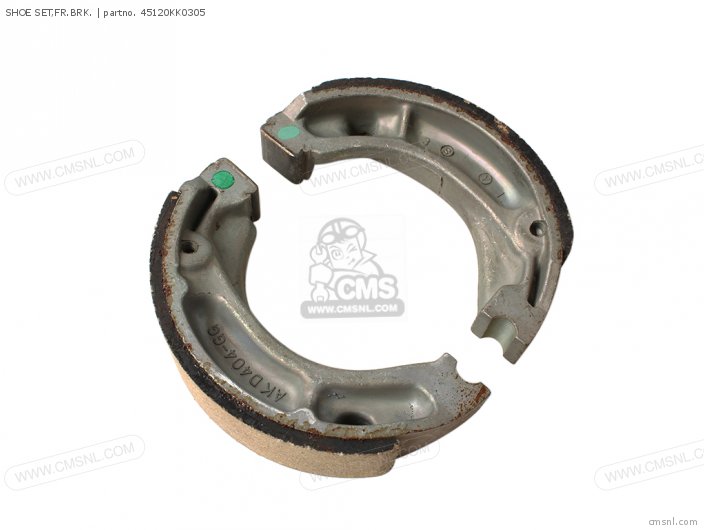 Honda SHOE SET,FR.BRK. (NAS) 45120KK0305