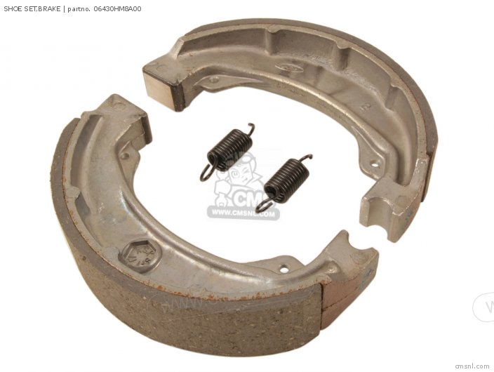 Honda SHOE SET,RR BRAKE (NAS) 06430HM8A00