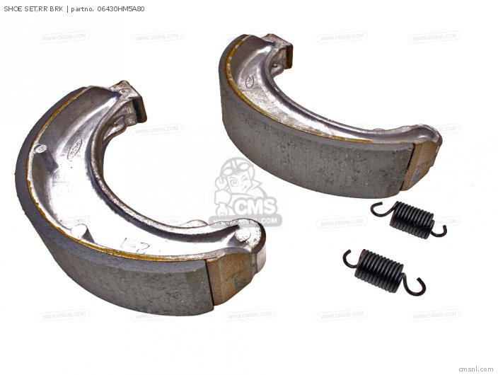 Honda SHOE SET,RR BRK (NAS) 06430HM5A80