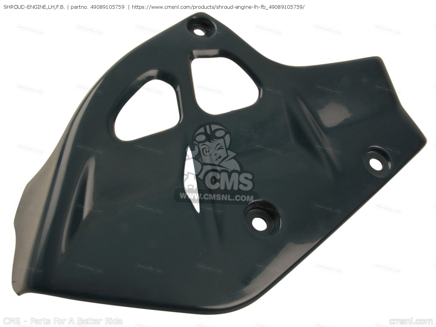 SHROUDENGINE,LH,F.B. for KL250D9 KLR250 1992 USA CALIFORNIA CANADA