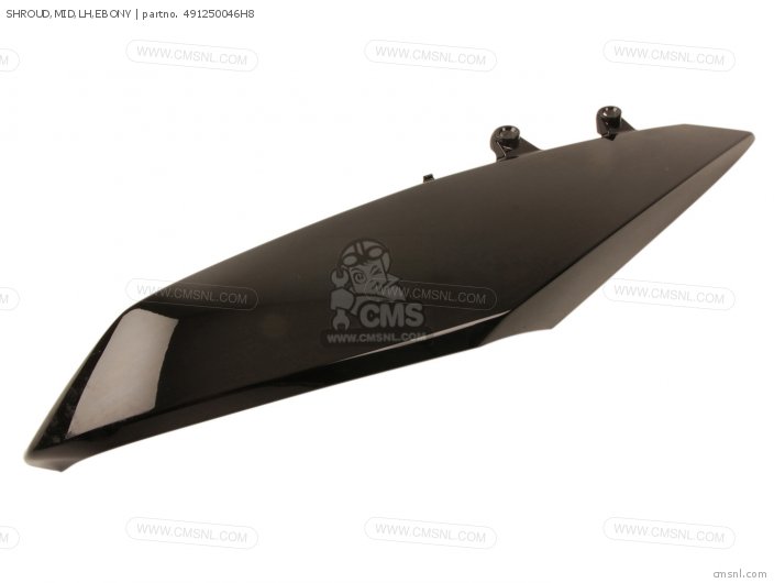Kawasaki SHROUD,MID,LH,EBONY 491250046H8 Kawasaki SHROUD,MID,LH,EBONY 491250046H8