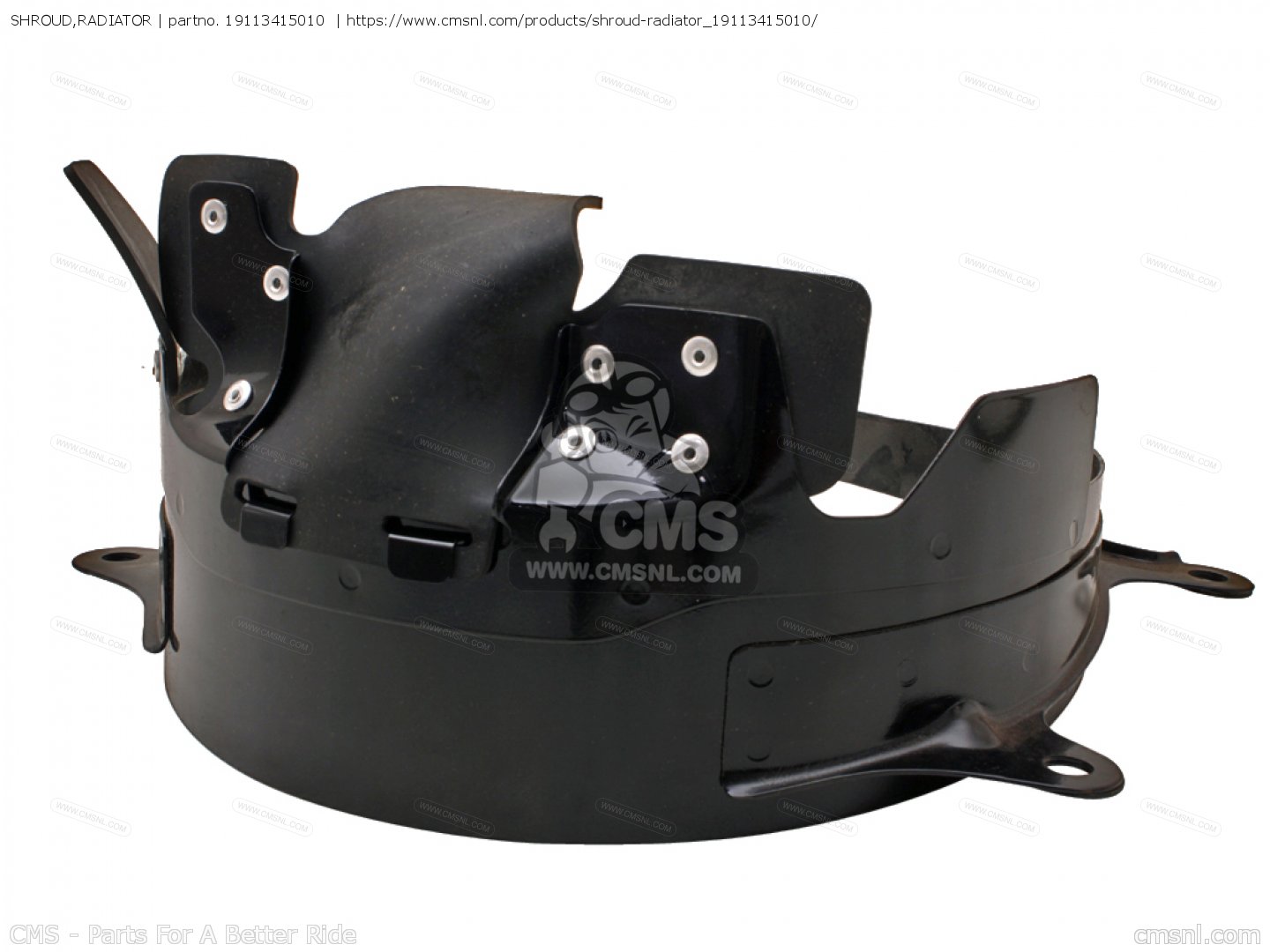 19113415010 Shroud,Radiator, 19113415010 Honda CX500, CX500C, GL500I