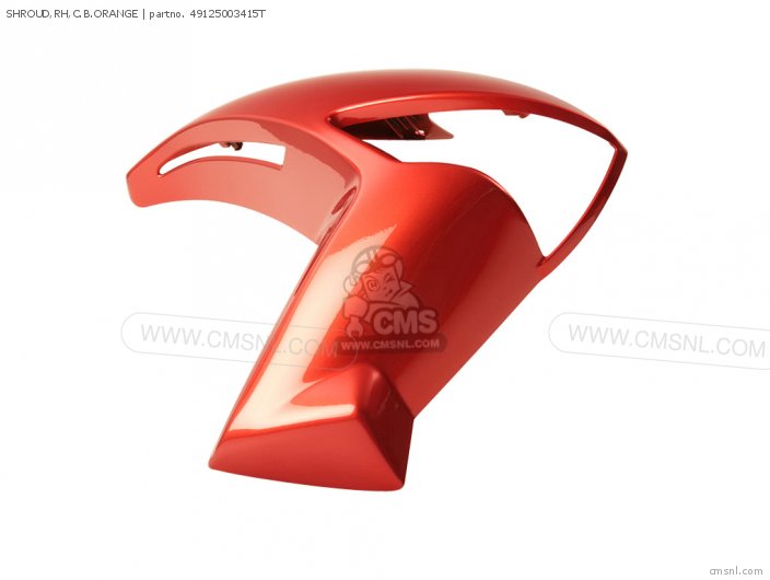 Kawasaki SHROUD,RH,C.B.ORANGE 49125003415T
