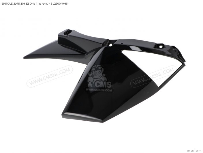 49125004917P: SHROUD,LWR,RH,C.L.GRE Kawasaki - buy the