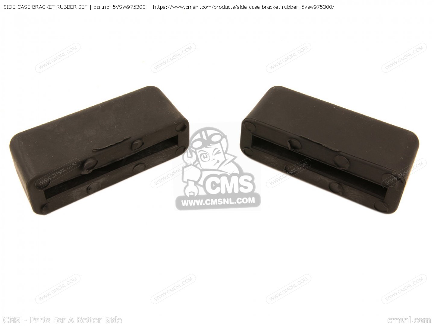 5VSW975300 Side Case Bracket Rubber Set Yamaha buy the 5VSW975300