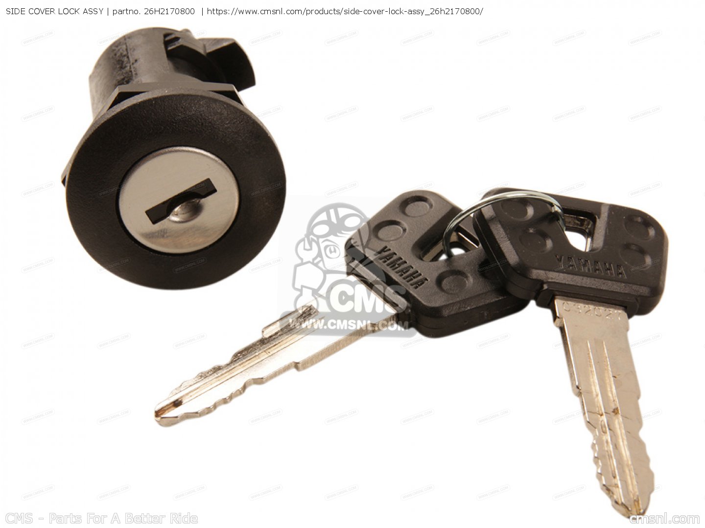 SIDE COVER LOCK ASSY for Yamaha - order at CMSNL