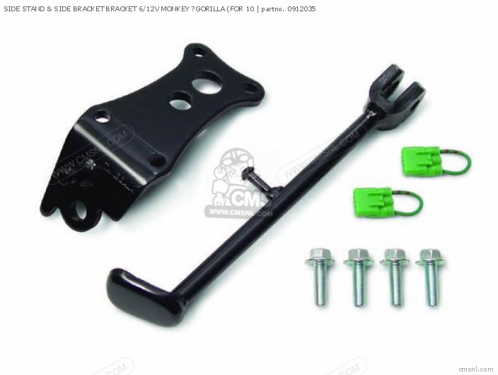 Takegawa SIDE STAND & SIDE BRACKET BRACKET 6/12V MONKEY ?GORILLA (FOR 10 0912035