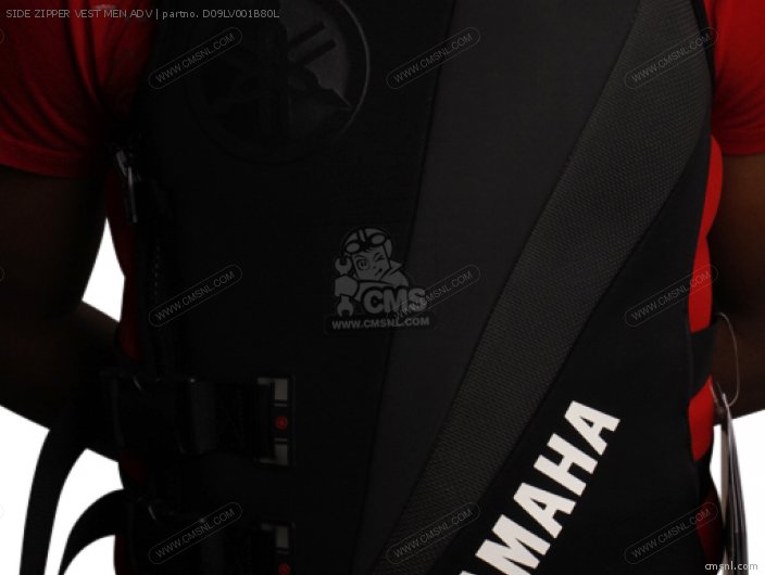 D09LV001B80L Side Zipper Vest Men Adv Yamaha buy the D09LV001B80L
