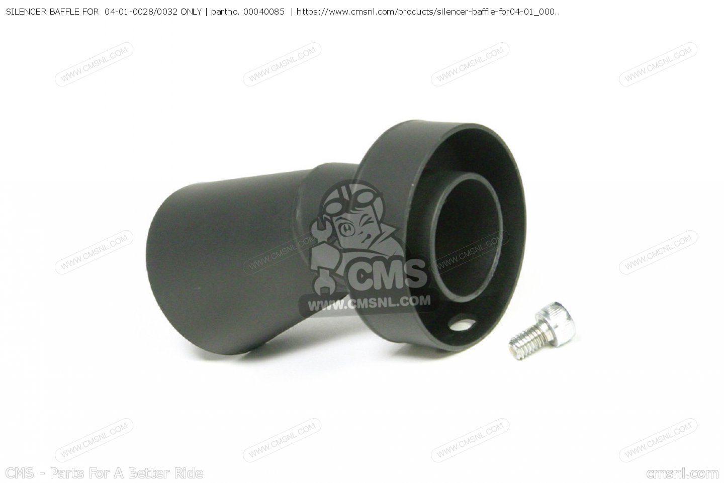 00040085 Silencer Baffle For 04010028/0032 Only Takegawa buy the