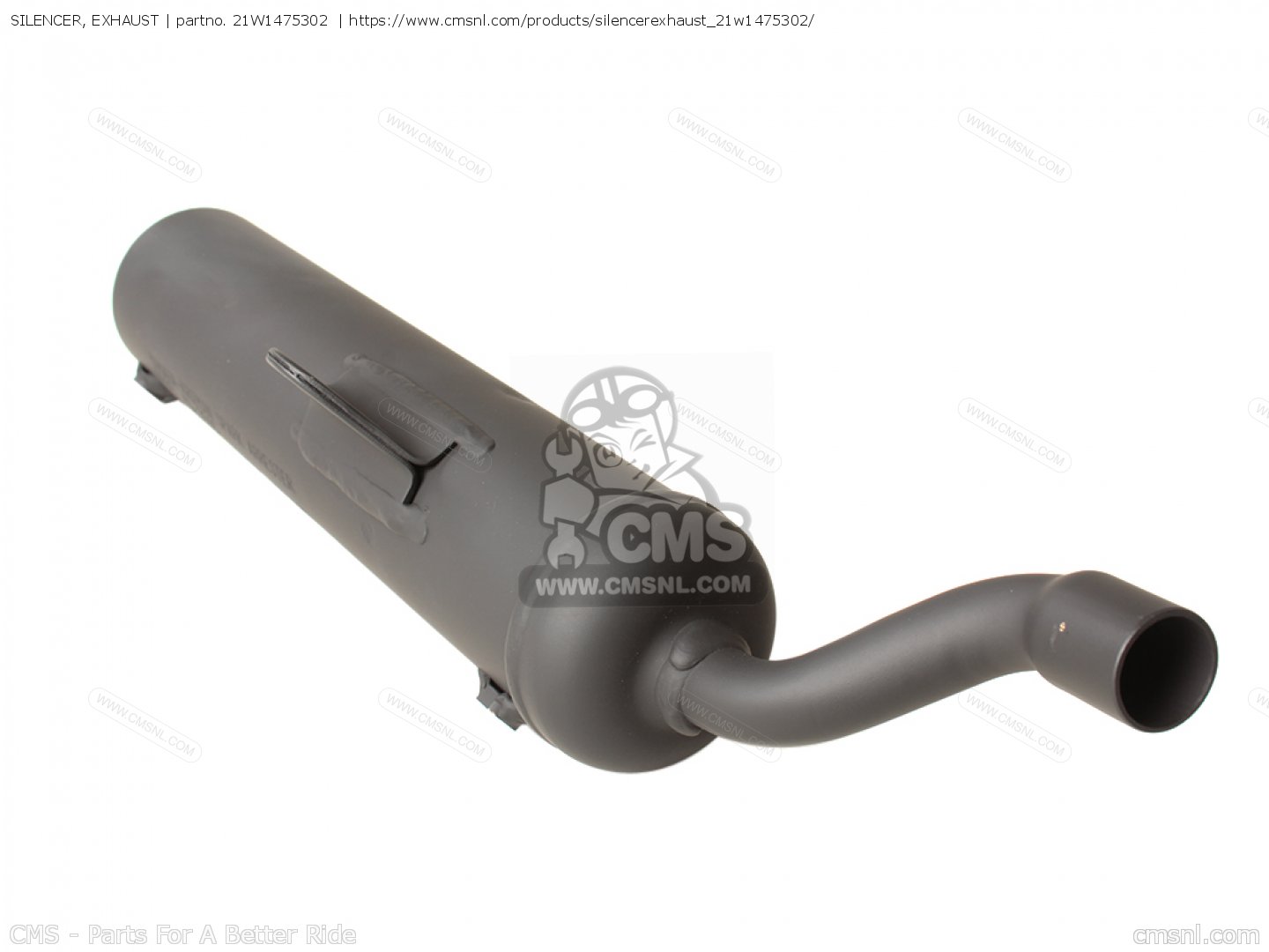 SILENCER, EXHAUST for PW80 1993 4BC3 FRANCE 234BC351F1 order at CMSNL