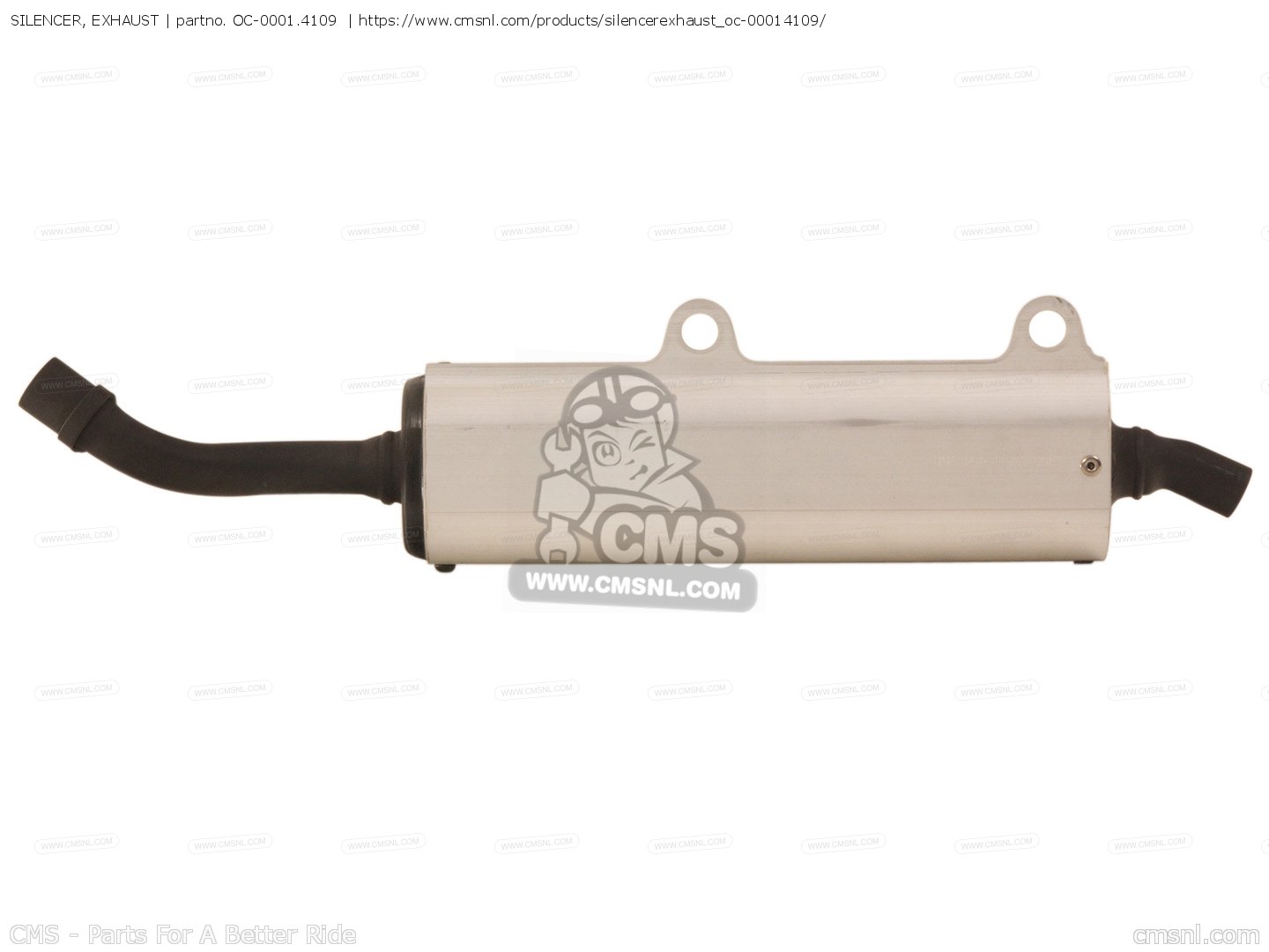 OC0001.4109 Silencer, Exhaust Yamaha , an alternative for 5DH14753