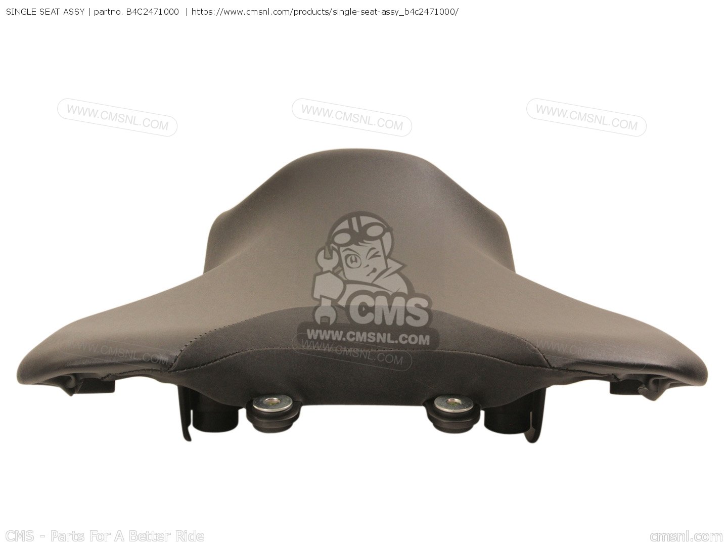 Black Plastic ATV Seat Complete Black ATV/UTV Seat For Yamaha – Replaces 3B4 -24710-01-00 & Other OEM Numbers 1994 YZ 250 Seat - Foto 14