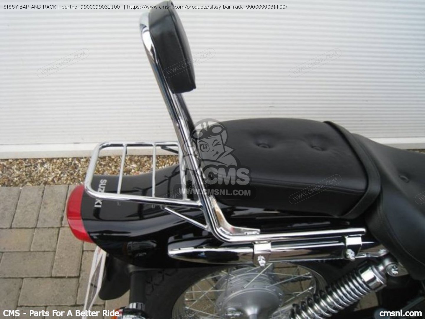 9900099031100 Sissy Bar And Rack Suzuki buy the 9900099031100 at CMSNL