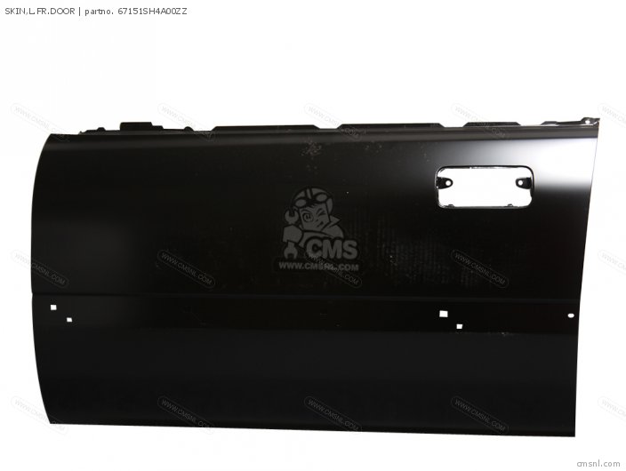 Honda SKIN,L.FR.DOOR 67151SH4A00ZZ