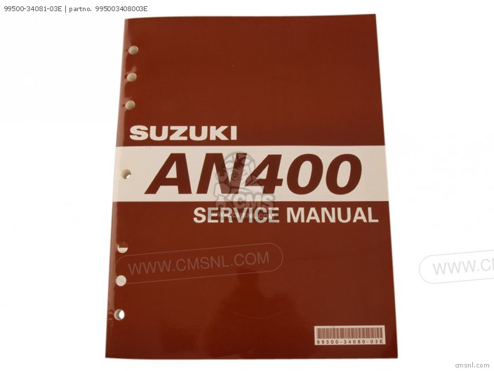 Suzuki S.M. AN400 995003408003E