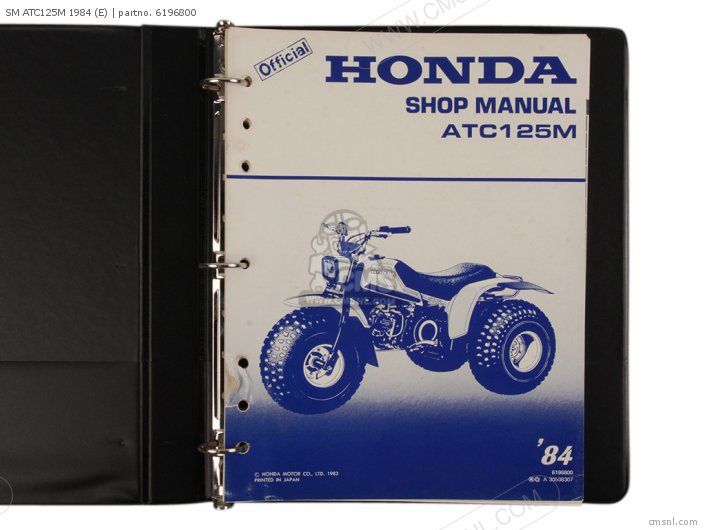 Honda SM ATC125M 1984 (E) 6196800