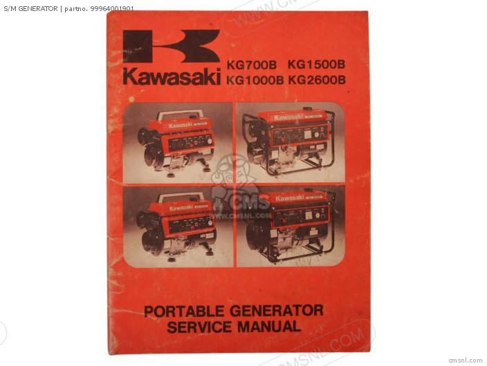 Kawasaki S/M GENERATOR 99964001901