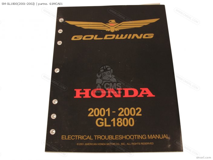 Honda SM GL1800(2001-2002) 61MCA01