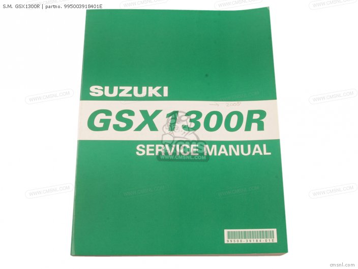 Suzuki S.M. GSX1300R 995003918401E