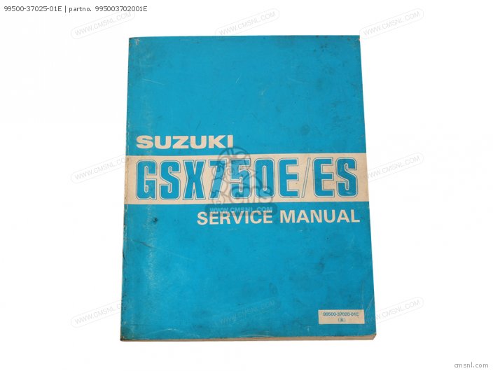 Suzuki S.M. GSX750E/ES 1983-1986 995003702001E