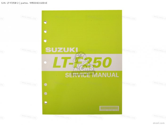 Suzuki S.M. LT-F250K2 995004216001E