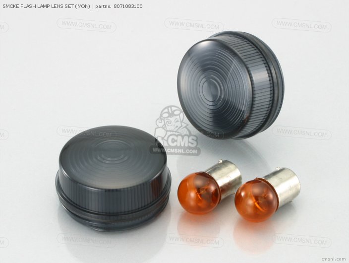 Kitaco SMOKE FLASH LAMP LENS SET (MON) 8071083100