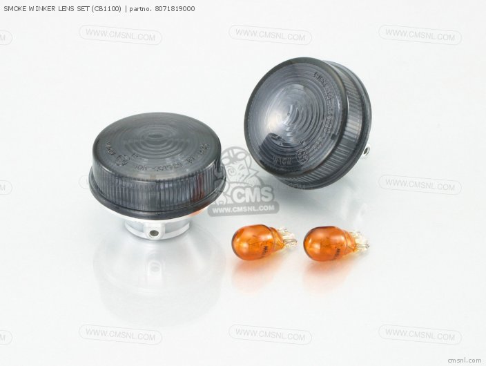 Kitaco SMOKE WINKER LENS SET (CB1100) 8071819000