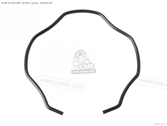 Snap Ring, Fork Outer photo