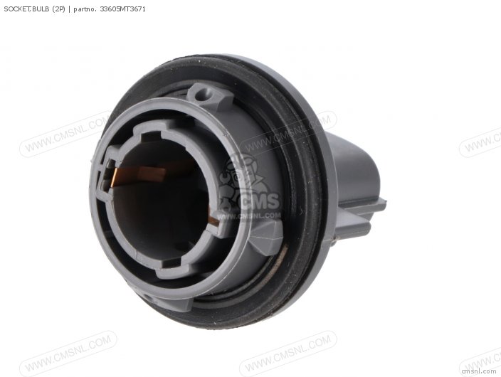 Honda SOCKET,BULB (2P) 33605MT3671